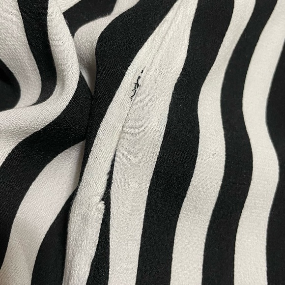 Zara Wrap Striped Romper - Picture 9 of 9